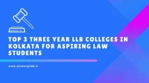 3 year LLB colleges in kolkata